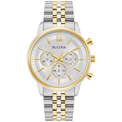 Bulova Classic de caballero pulsera de metal 41 mm – 98A287