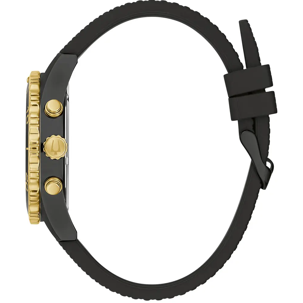 Bulova Sport de hombre correa de silicona – 98A297