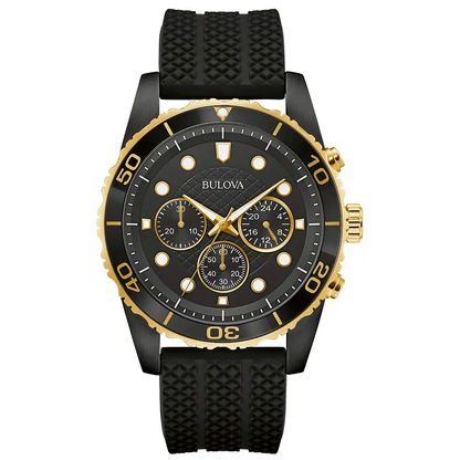 Bulova Sport de hombre correa de silicona – 98A297