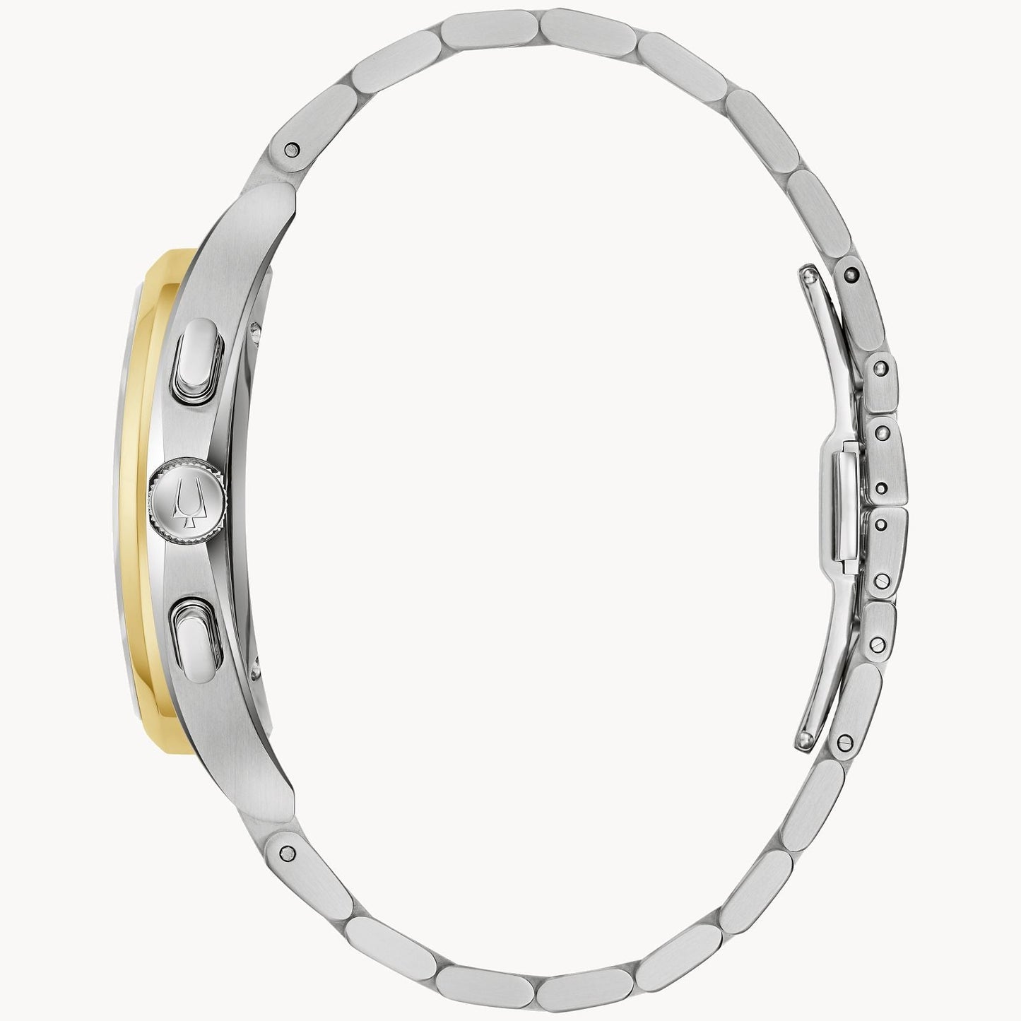 Bulova Curv de hombre pulsera de metal – 98A301