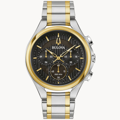 Bulova Curv de hombre pulsera de metal – 98A301
