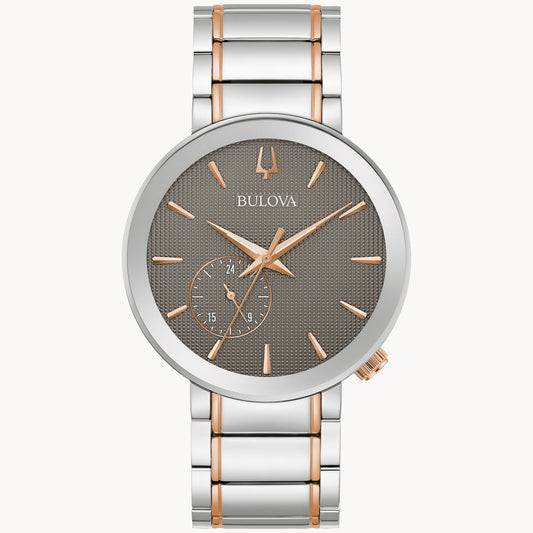 Bulova Latin Grammy de hombre correa de metal 42 mm – 98A309
