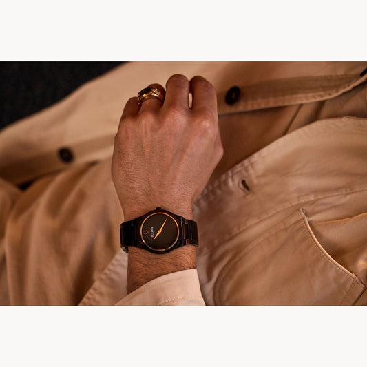 Bulova Millennia de hombre pulsera de metal – 98A313