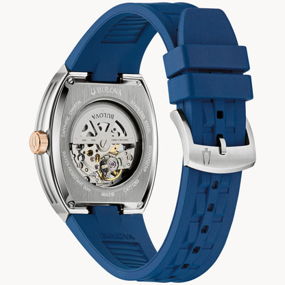 Bulova Machine de hombre corrrea de resina – 98A318