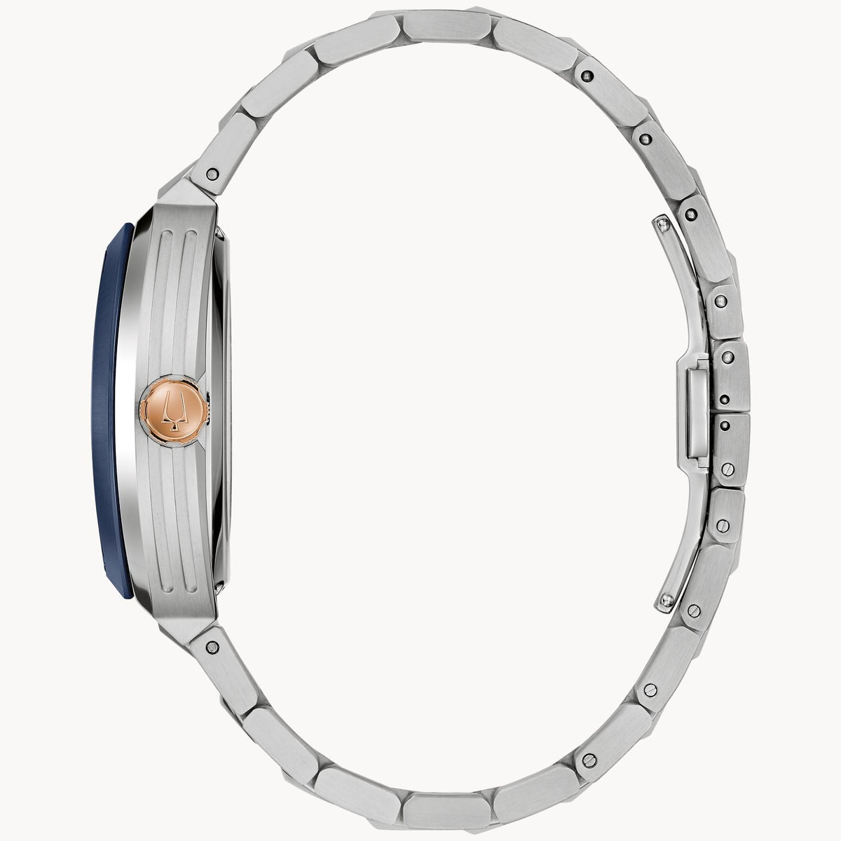 Bulova Machine de caballero pulsera de metal – 98A319