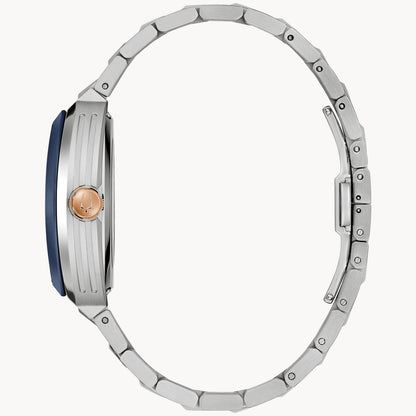 Bulova Machine de caballero pulsera de metal – 98A319