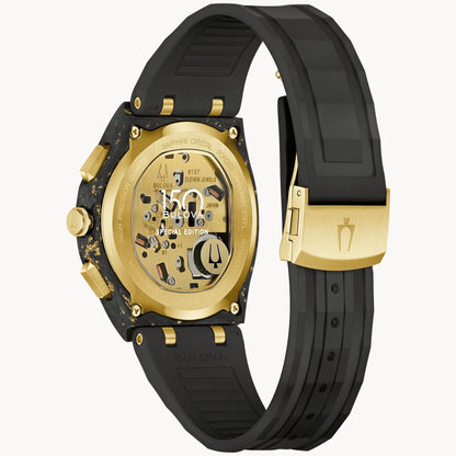 Bulova Curv de hombre correa de resina – 98A328
