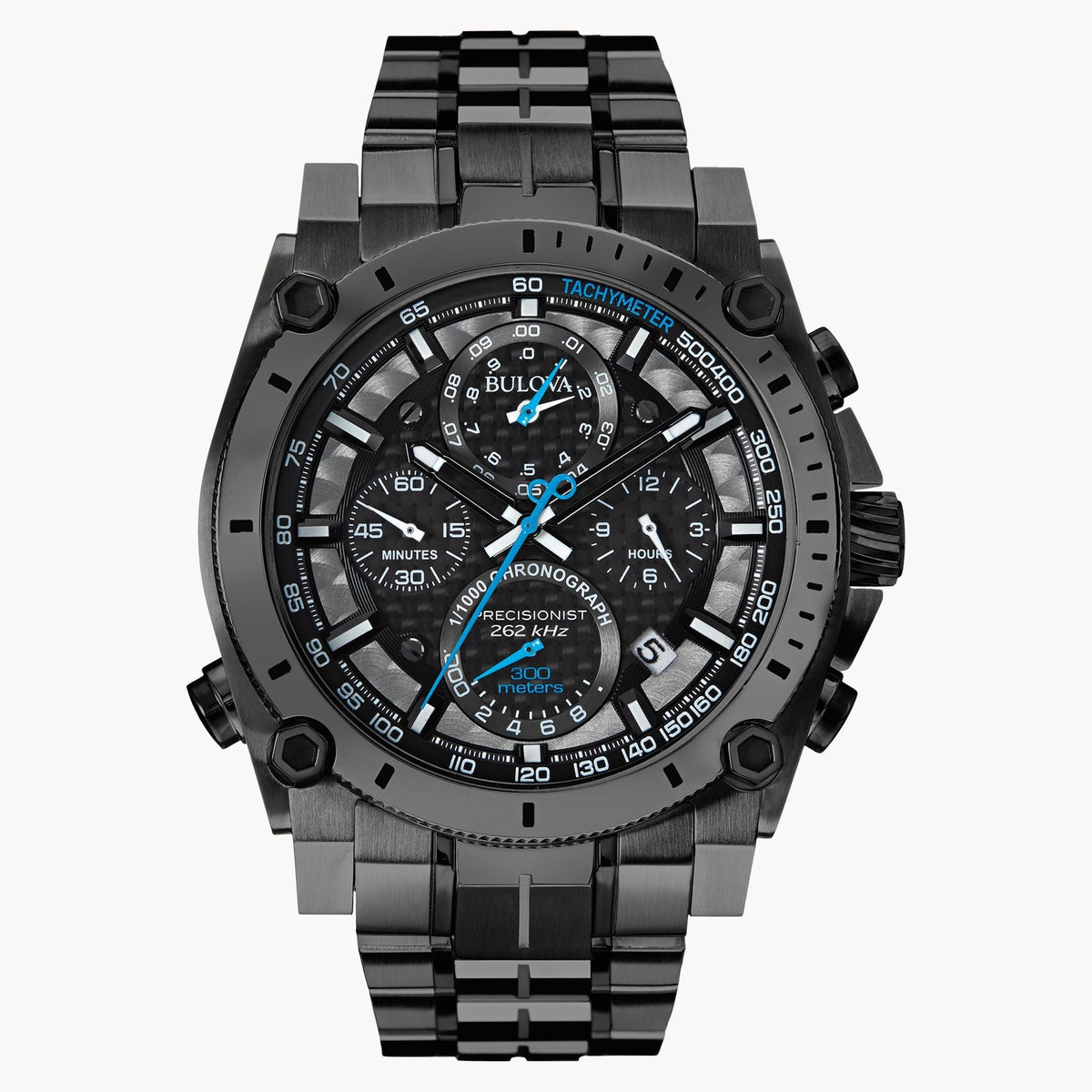 Bulova Precisionist de hombre correa de metal – 98B229