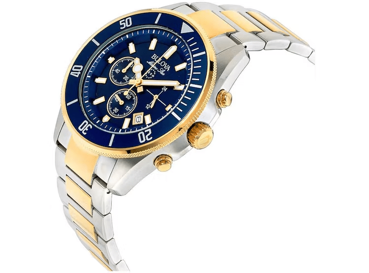 Bulova de caballero pulsera de acero inoxidable – 98B230