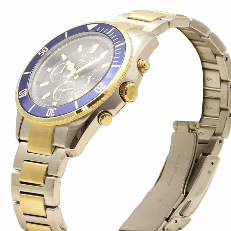 Bulova de caballero pulsera de acero inoxidable – 98B230