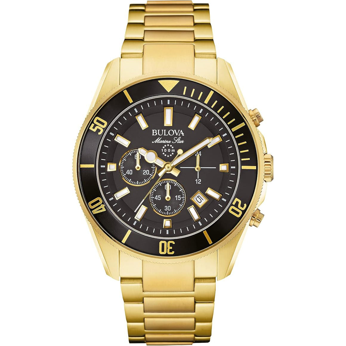 98B250 Reloj Bulova de caballero pulsera de metal 42 mm