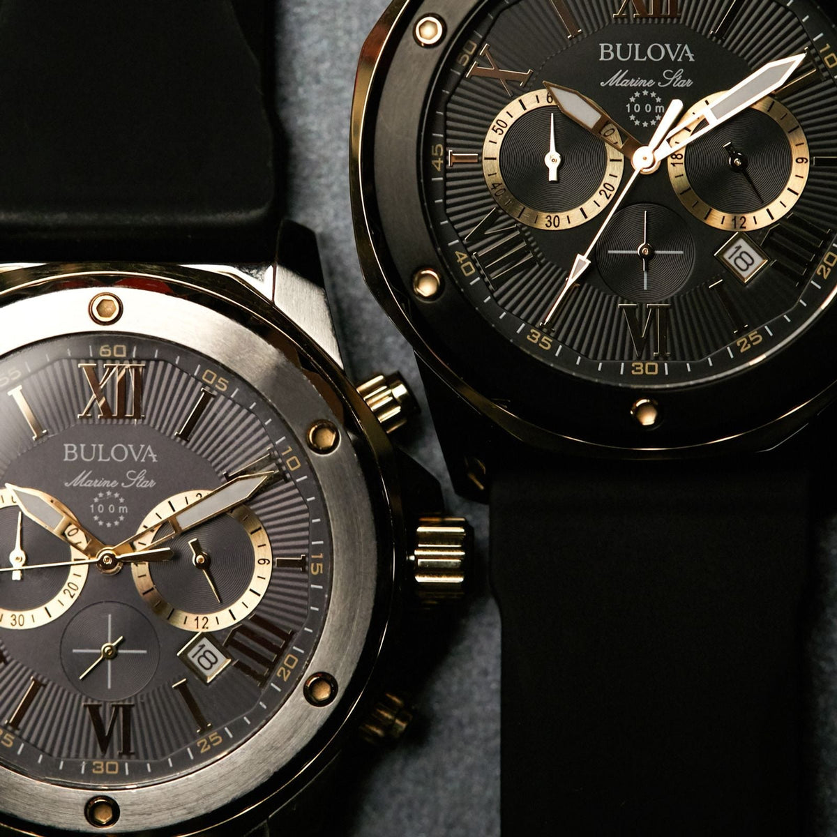 Bulova Marine Star de hombre pulsera de Resina – 98B277