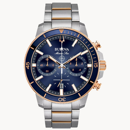 Bulova Marine Star de caballero pulsera de metal – 98B301