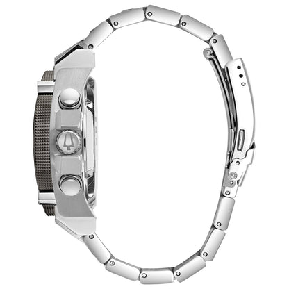 Bulova Precisionist de hombre pulsera de metal – 98B316