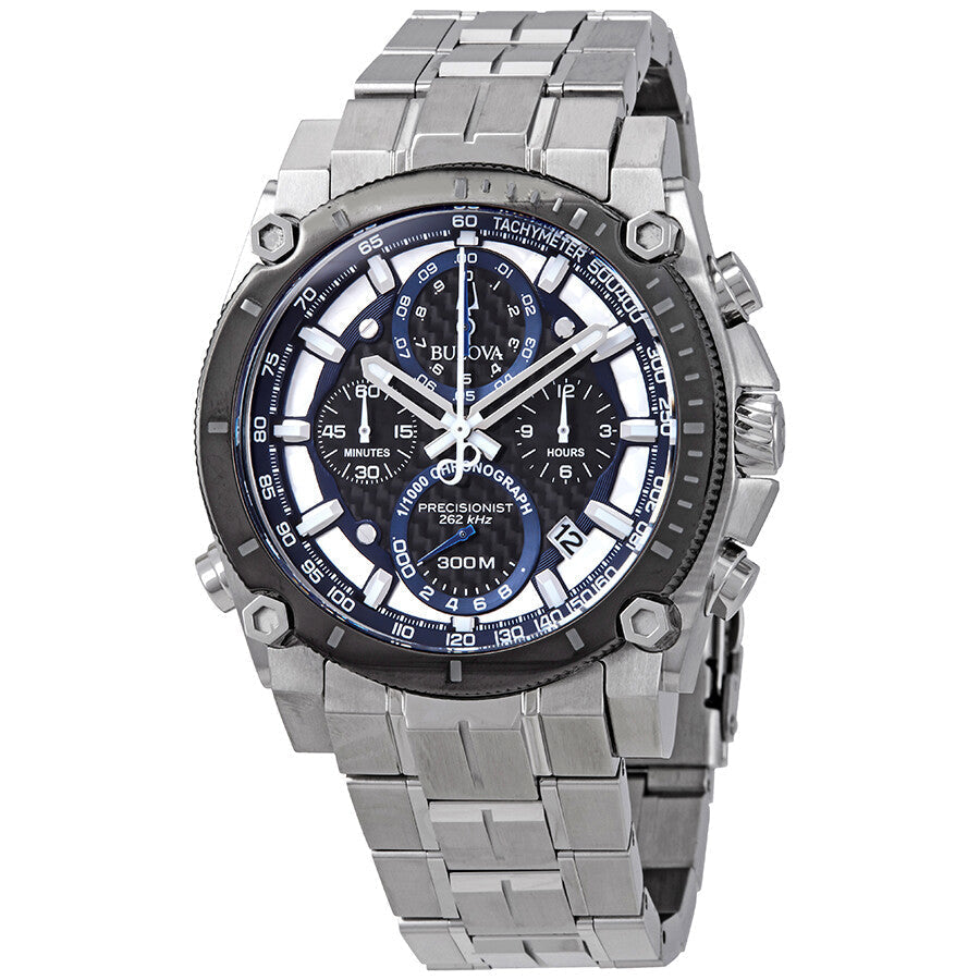 Bulova Precisionist de hombre pulsera de metal – 98B316