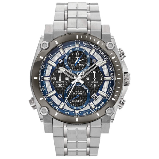 Bulova Precisionist de hombre pulsera de metal – 98B316