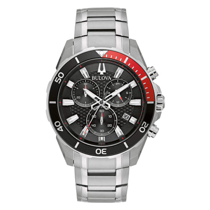 Bulova para hombre pulsera de metal – 98B344