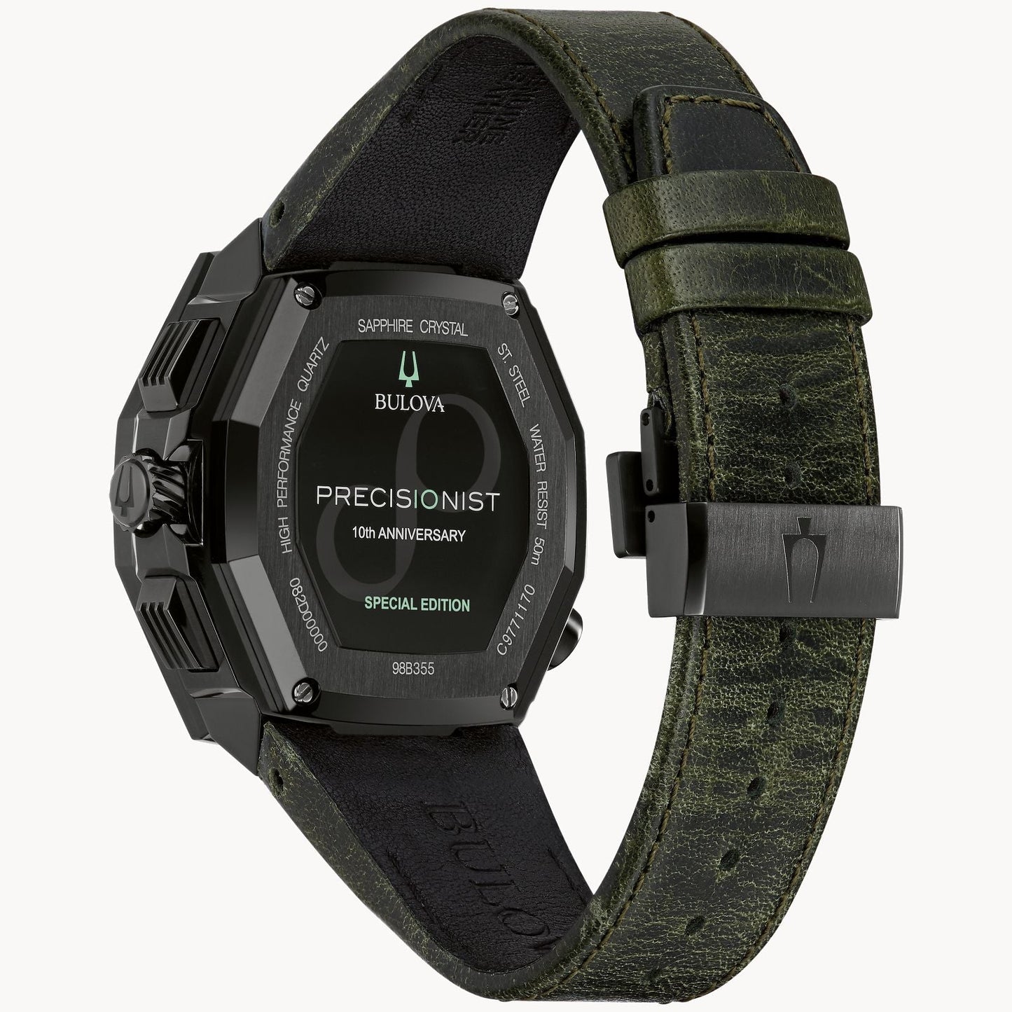 Bulova Series X SE de caballero pulsera de piel – 98B355