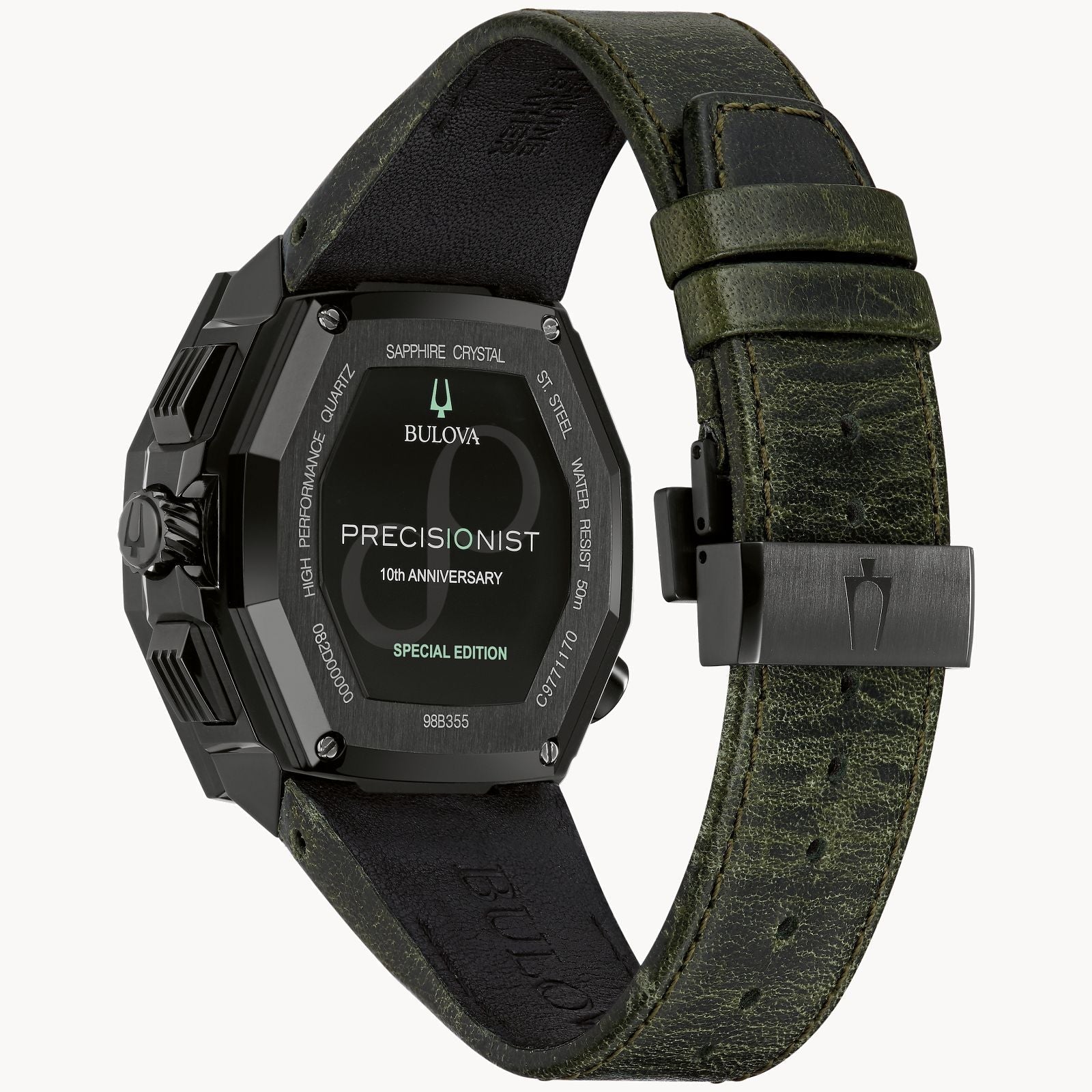 Bulova Series X SE de caballero pulsera de piel – 98B355