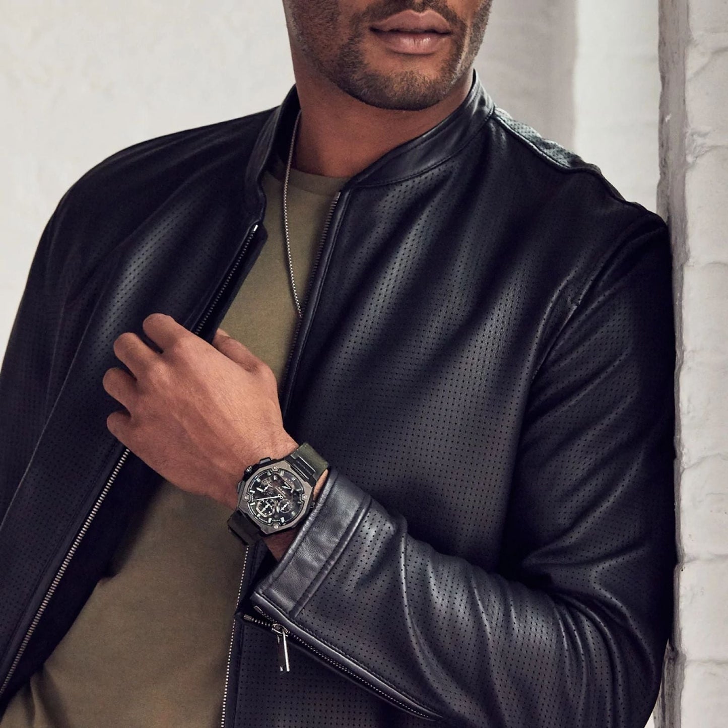 Bulova Series X SE de caballero pulsera de piel – 98B355