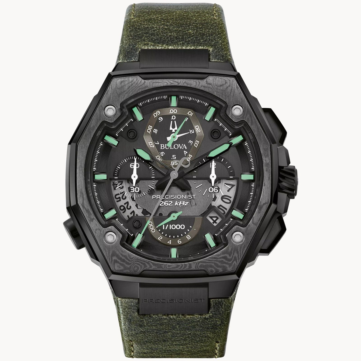 Bulova Series X SE de caballero pulsera de piel – 98B355