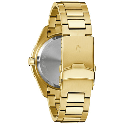 Bulova Marine Star Análogo para hombre pulsera de metal – 98B396