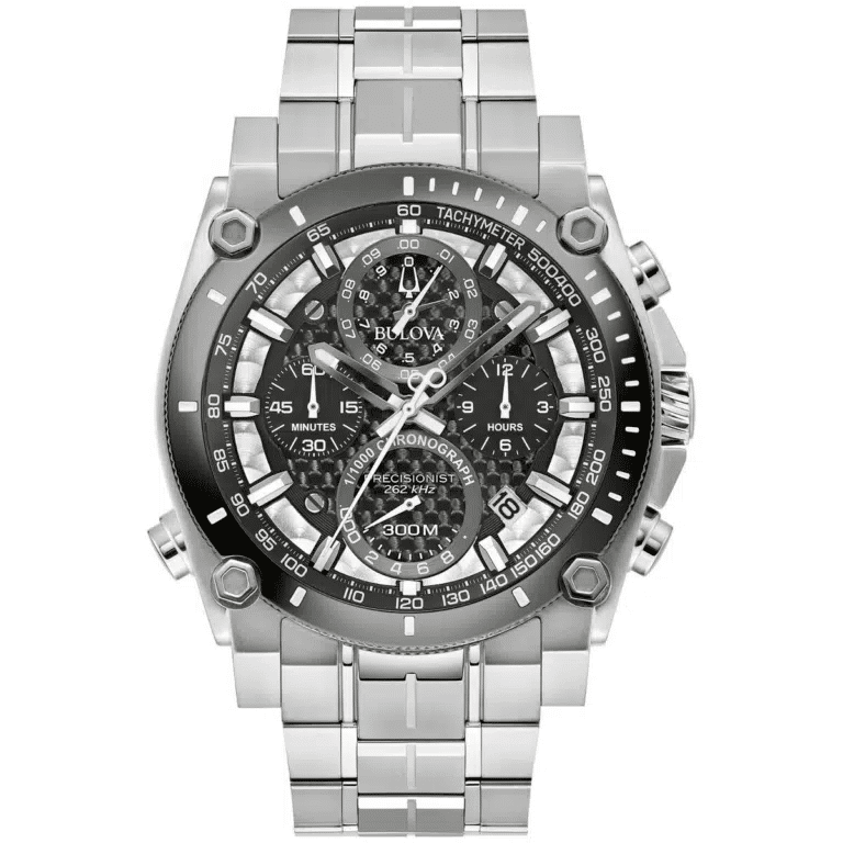 Bulova Precisionist de hombre pulsera de metal 47 mm – 98B405