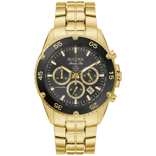 Bulova Marine Star de hombre pulsera de metal 47 mm – 98B406