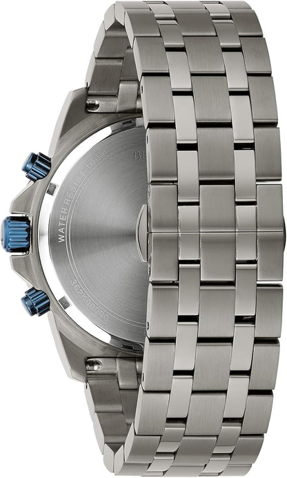Bulova Marine de hombre banda de metal – 98B411