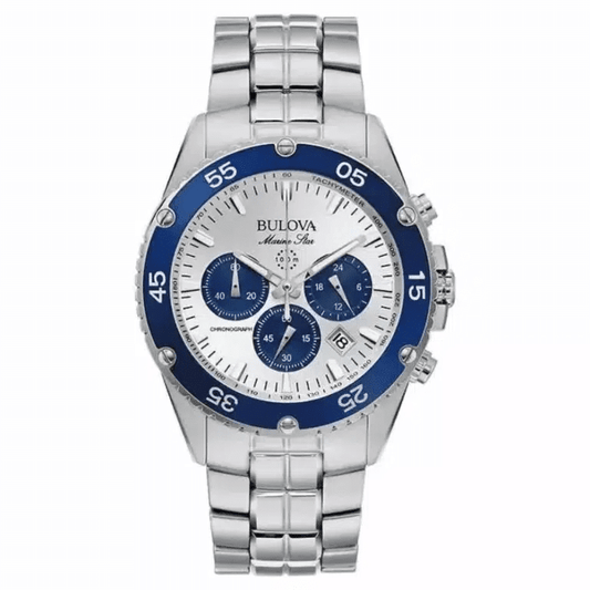 Bulova Marine Star de caballero pulsera de metal – 98B423
