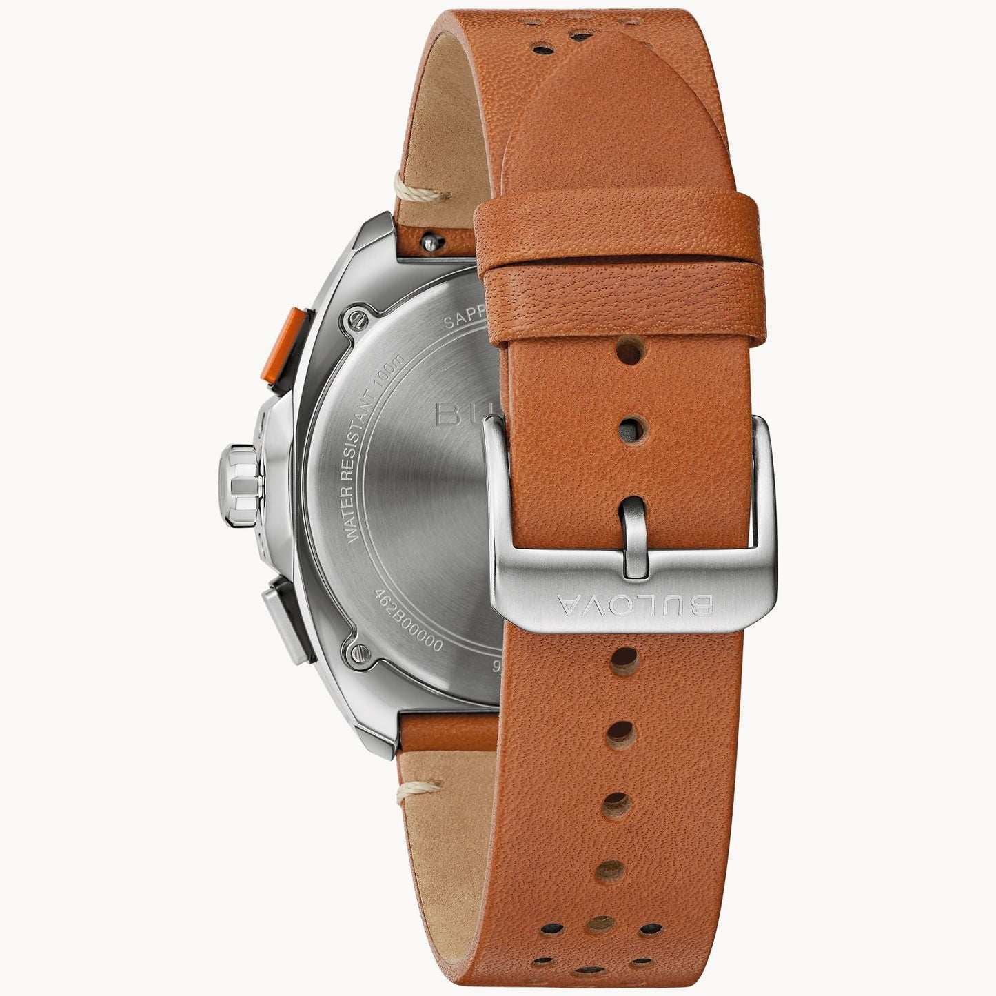 98B427 Reloj Bulova Racer de hombre pulsera de piel 42 mm