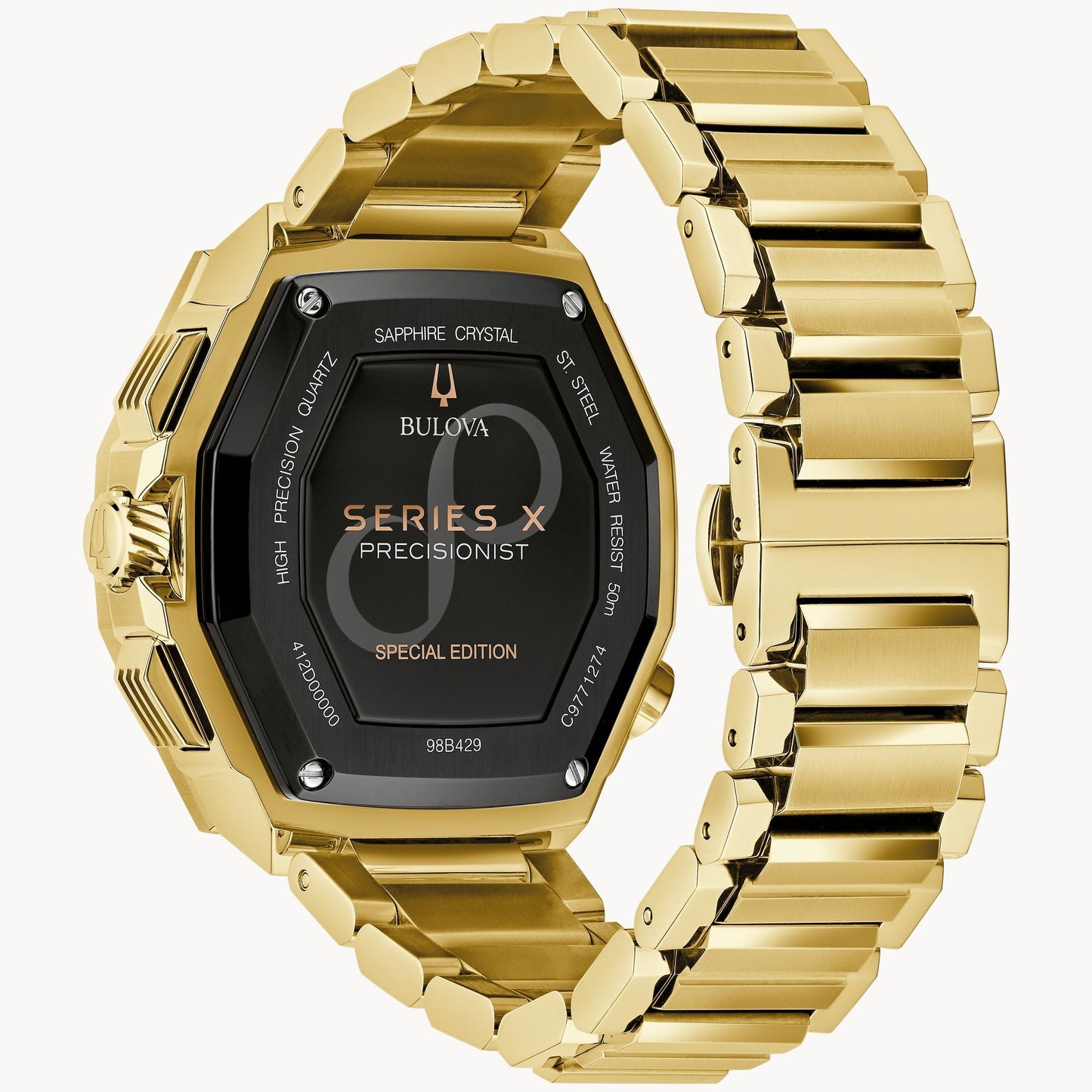 Bulova Precisionist X Series SE de hombre correa de metal – 98B429