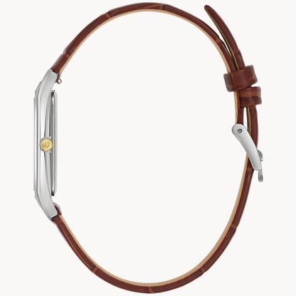 Bulova Sutton de hombre pulsera de cuero – 98B430