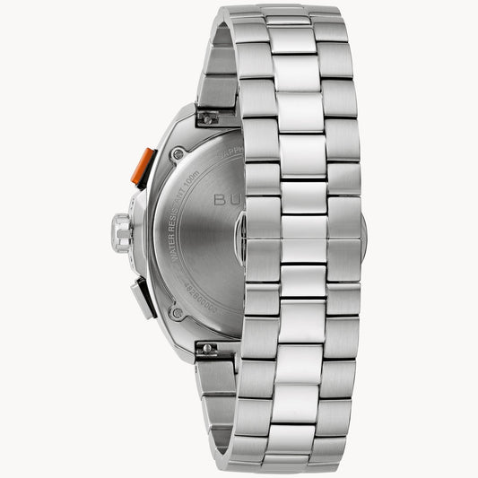 Bulova Racer Chronograph de caballero correa de metal – 98B432