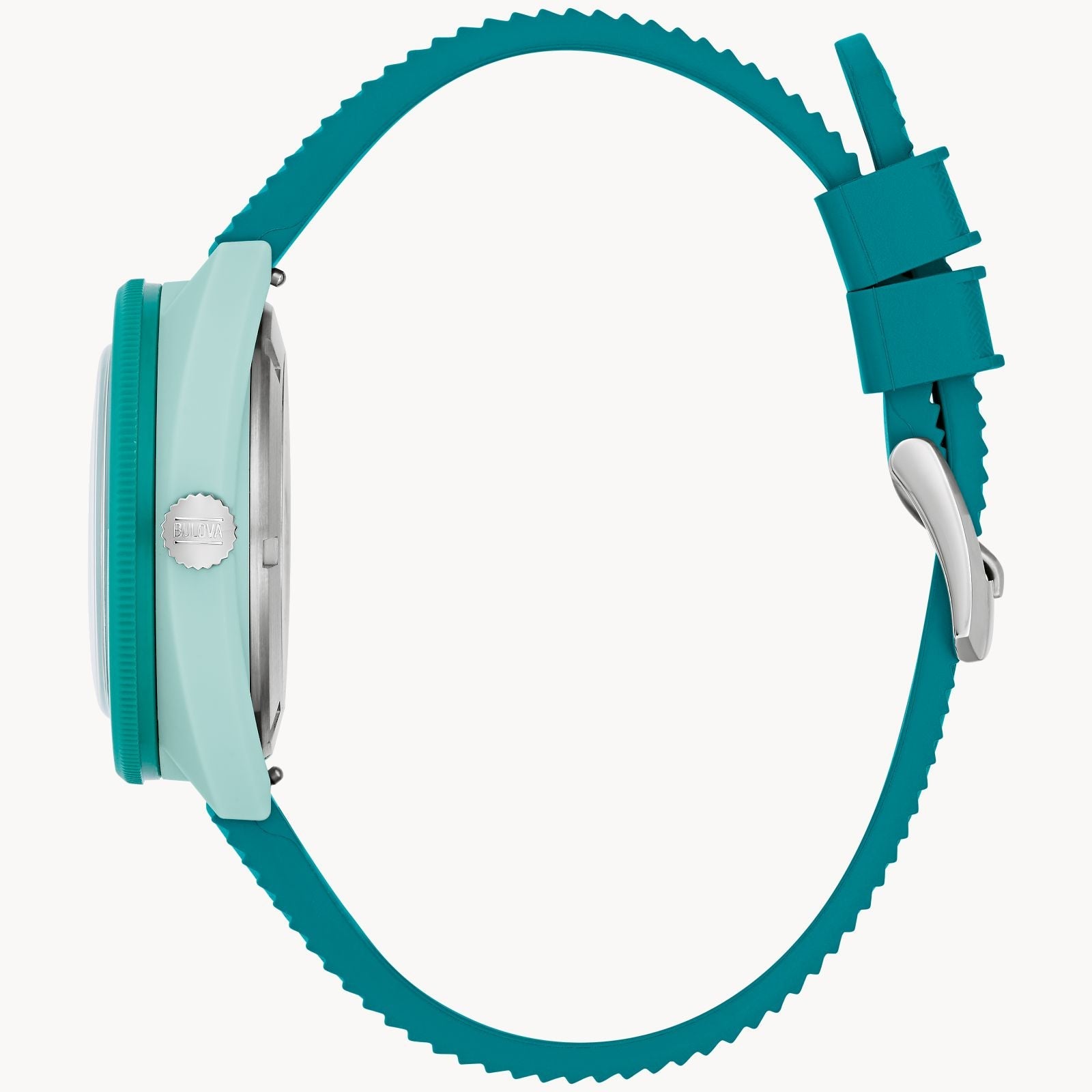 Bulova Snorkel de hombre pulsera de resina – 98B446