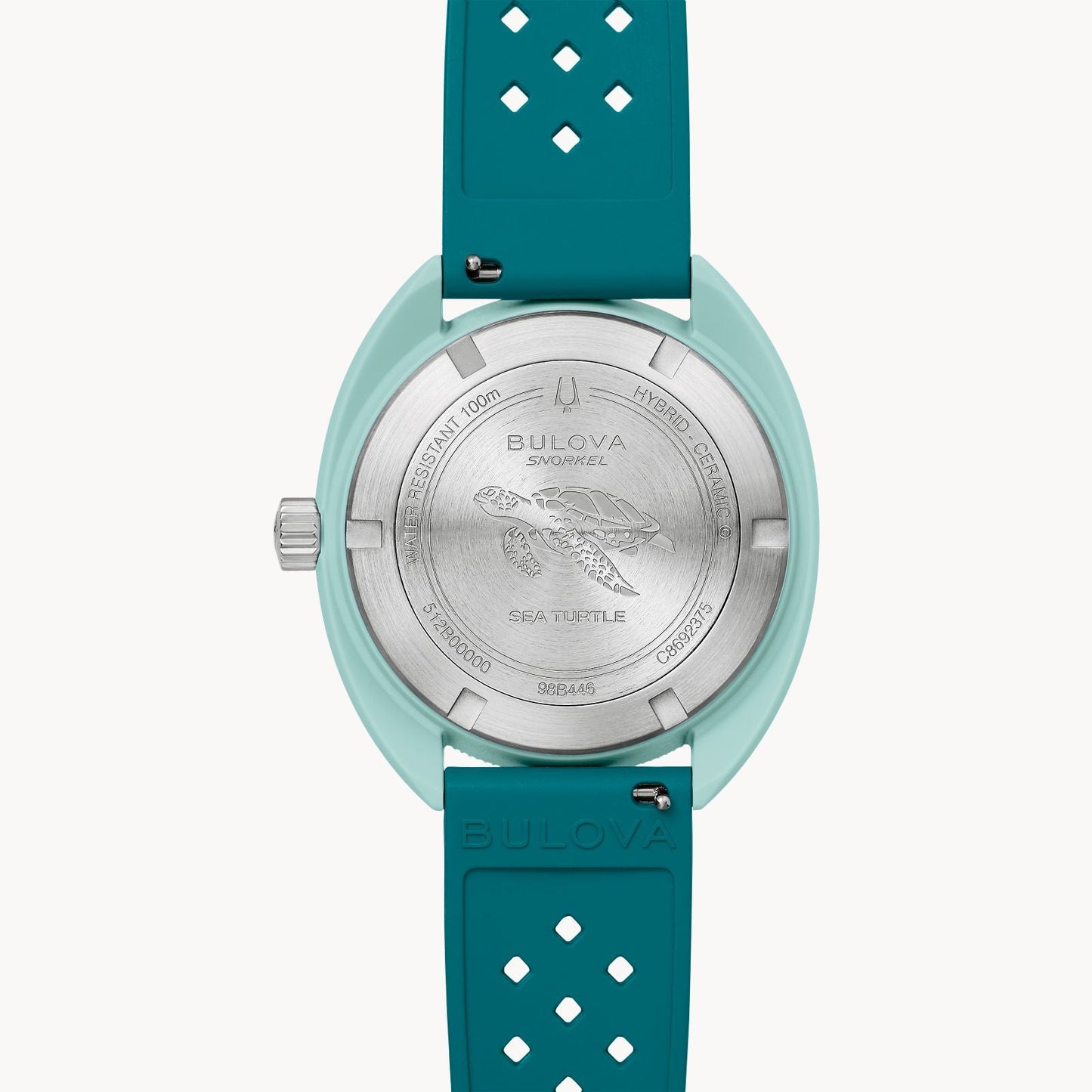 Bulova Snorkel de hombre pulsera de resina – 98B446