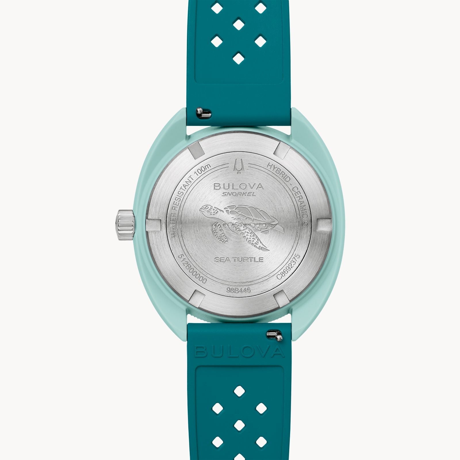 Bulova Snorkel de hombre pulsera de resina – 98B446