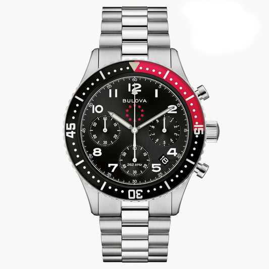 Bulova Marine Star Heritage de hombre correa de metal – 98B451