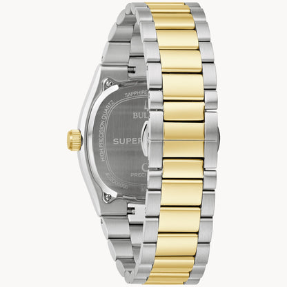 Bulova Super Seville de hombre correa de metal – 98B458
