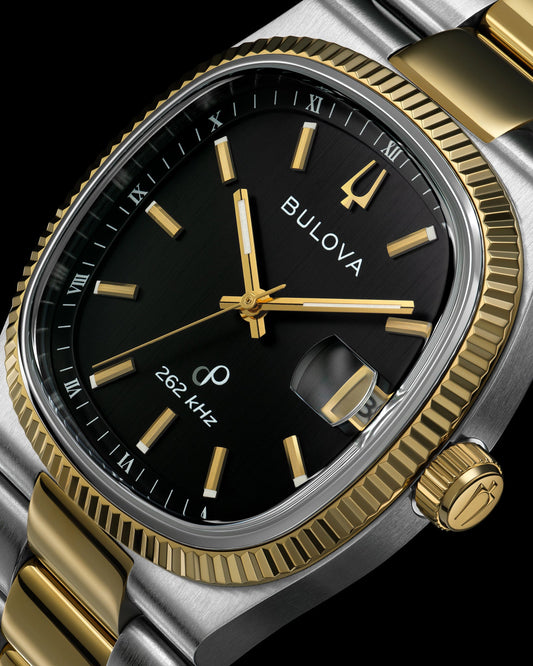 Bulova Super Seville de hombre correa de metal – 98B458