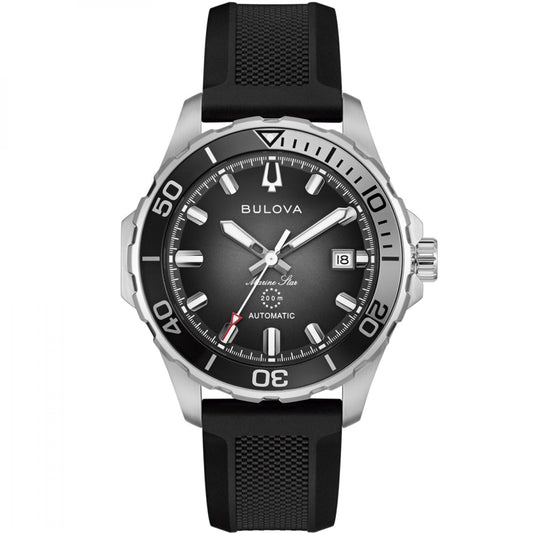 Bulova Marine Star banda de caucho – 98B465