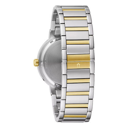 Bulova Dress para caballero pulsera de metal análogo – 98C123