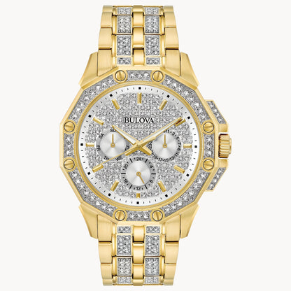 Bulova Octava de hombre pulsera de metal 42 mm – 98C126