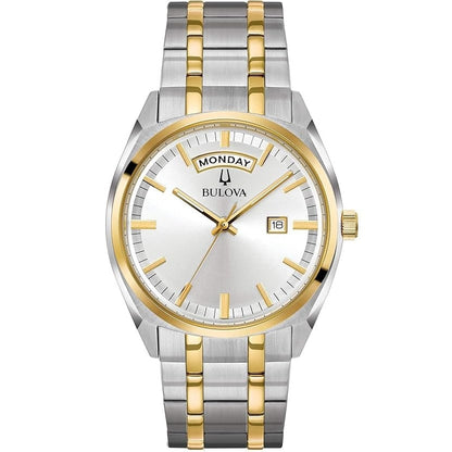 Bulova Surveyor para Hombre pulsera de metal – 98C127
