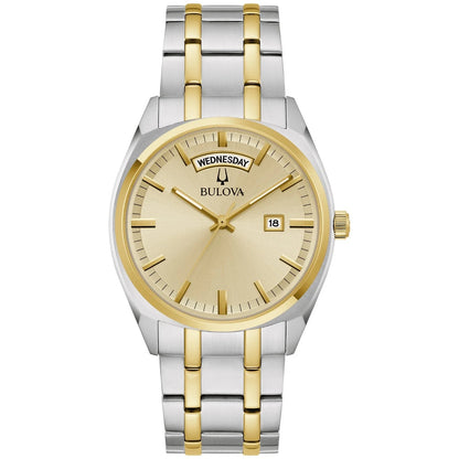 Bulova Surveyor de caballero pulsera de acero inoxidable – 98C147