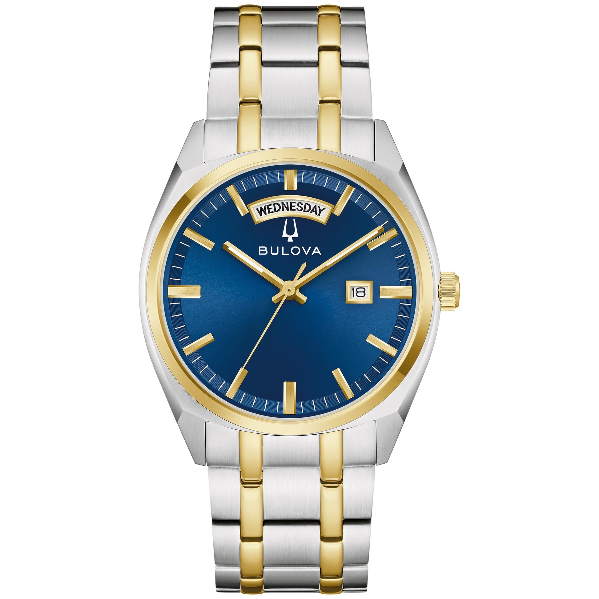Bulova Surveyor de hombre correa de metal – 98C151