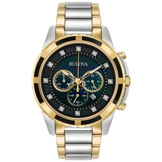 Bulova de hombre banda de metal 44 mm – 98D132