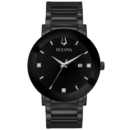Bulova Modern Diamond de caballero pulsera de metal – 98D144
