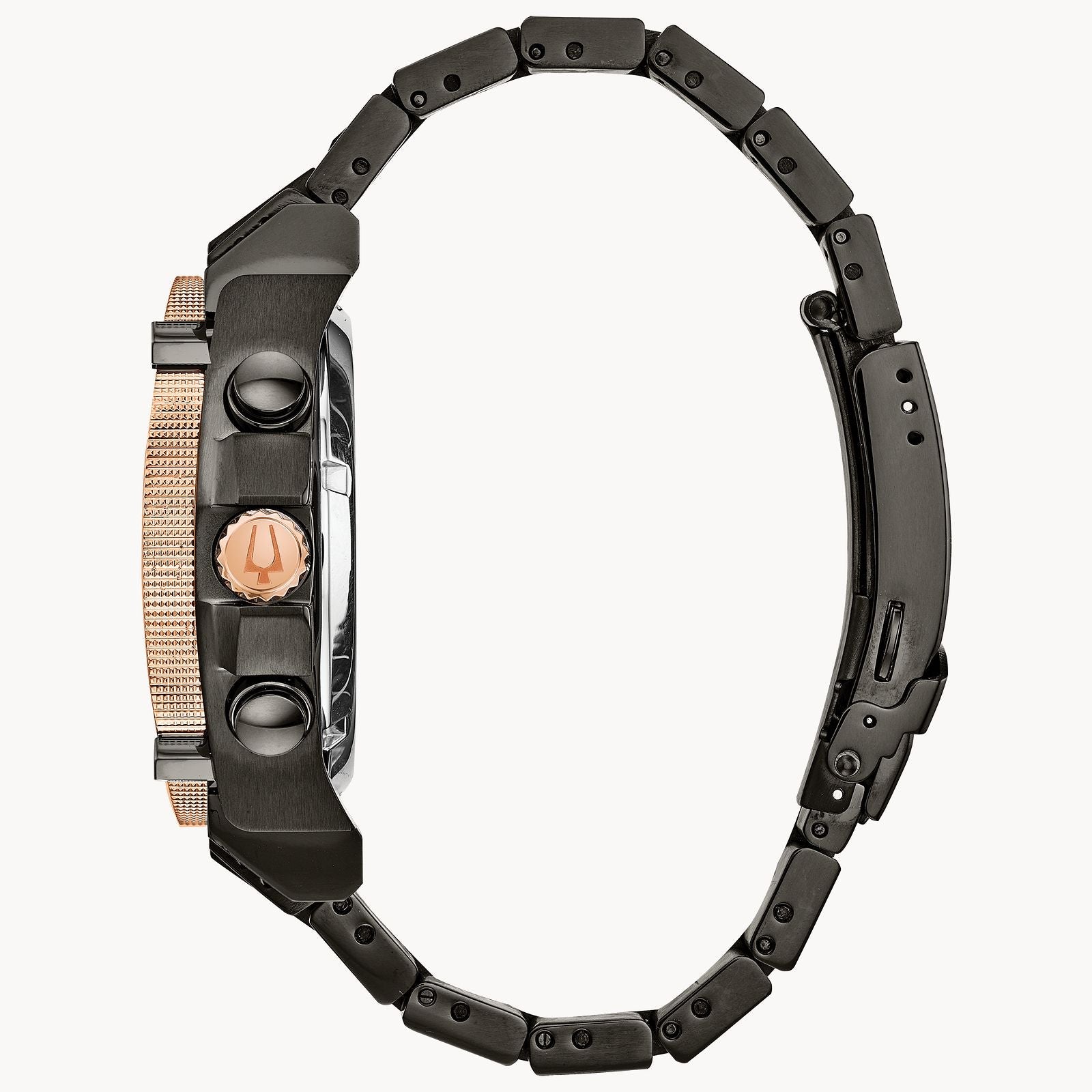 98D149 Reloj Bulova Icon de caballero pulsera de metal 46 mm