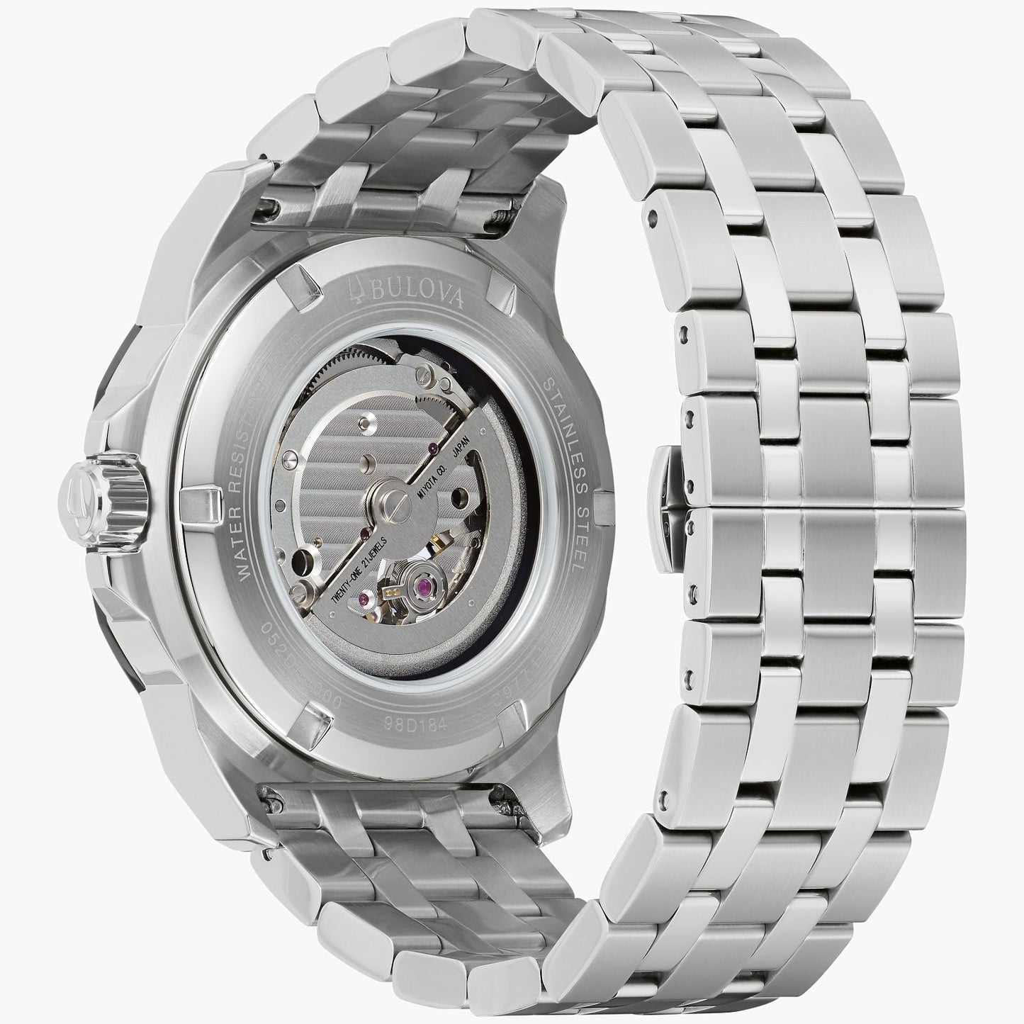 Bulova Marine Star Marc Anthony de hombre pulsera de metal 45 mm – 98D184